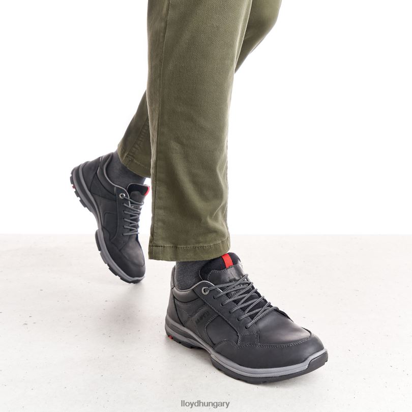 cipő HU LLOYD férfiak ensor fekete 6444N431