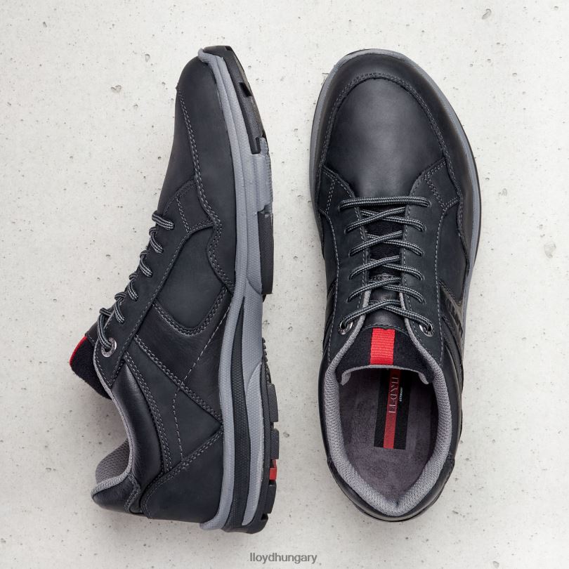 cipő HU LLOYD férfiak ensor fekete 6444N431