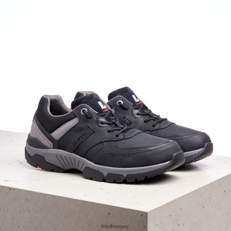 cipő HU LLOYD férfiak epikus fekete 6444N342