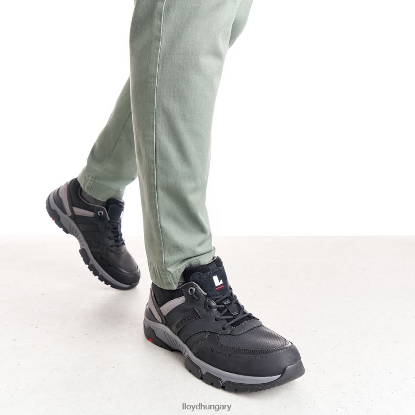 cipő HU LLOYD férfiak epikus fekete 6444N342