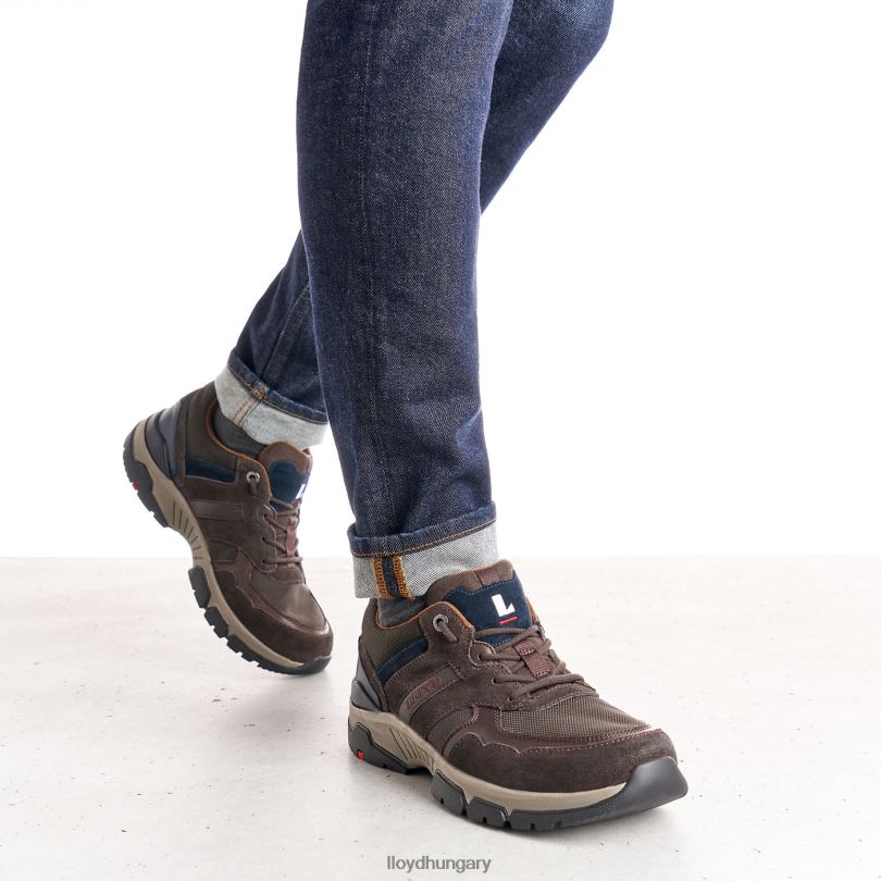 cipő HU LLOYD férfiak erco barna 6444N361