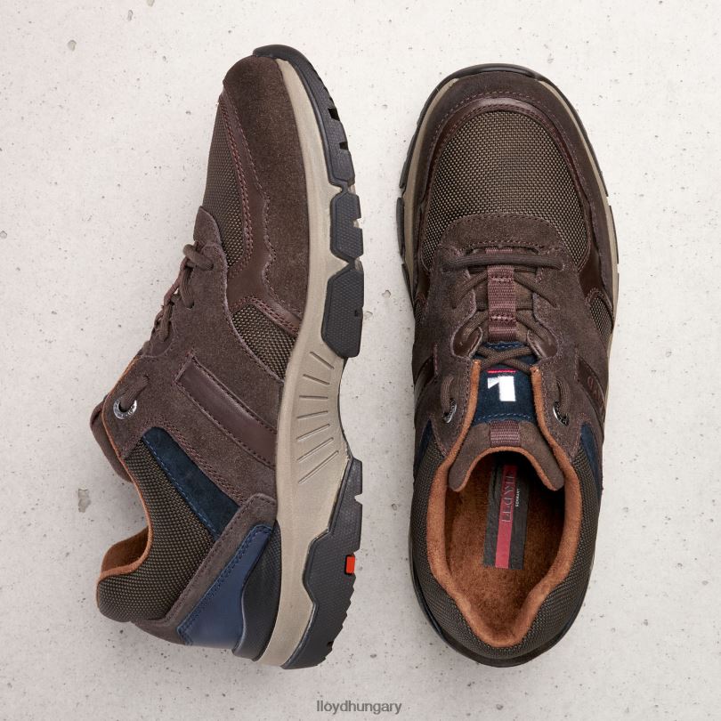 cipő HU LLOYD férfiak erco barna 6444N361