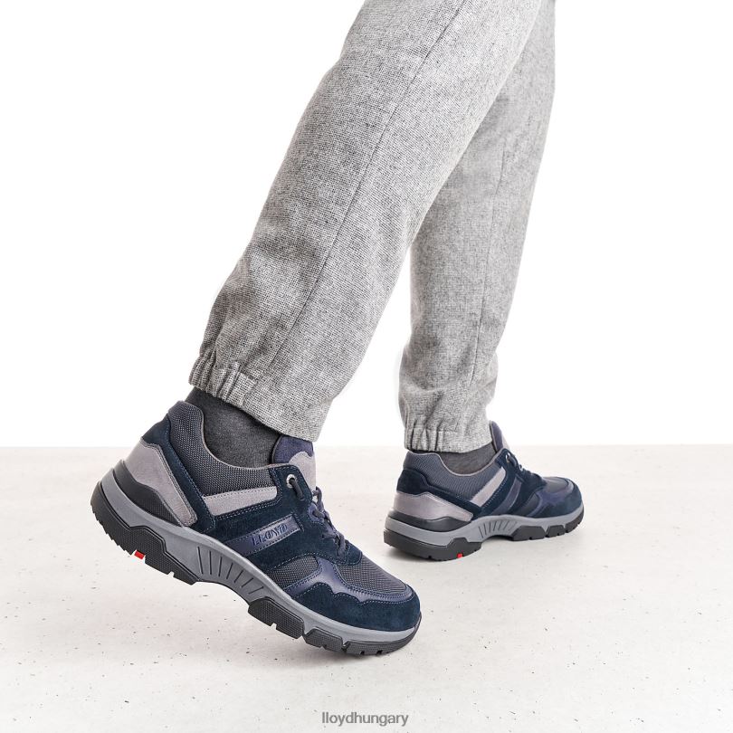 cipő HU LLOYD férfiak erco kék 6444N411