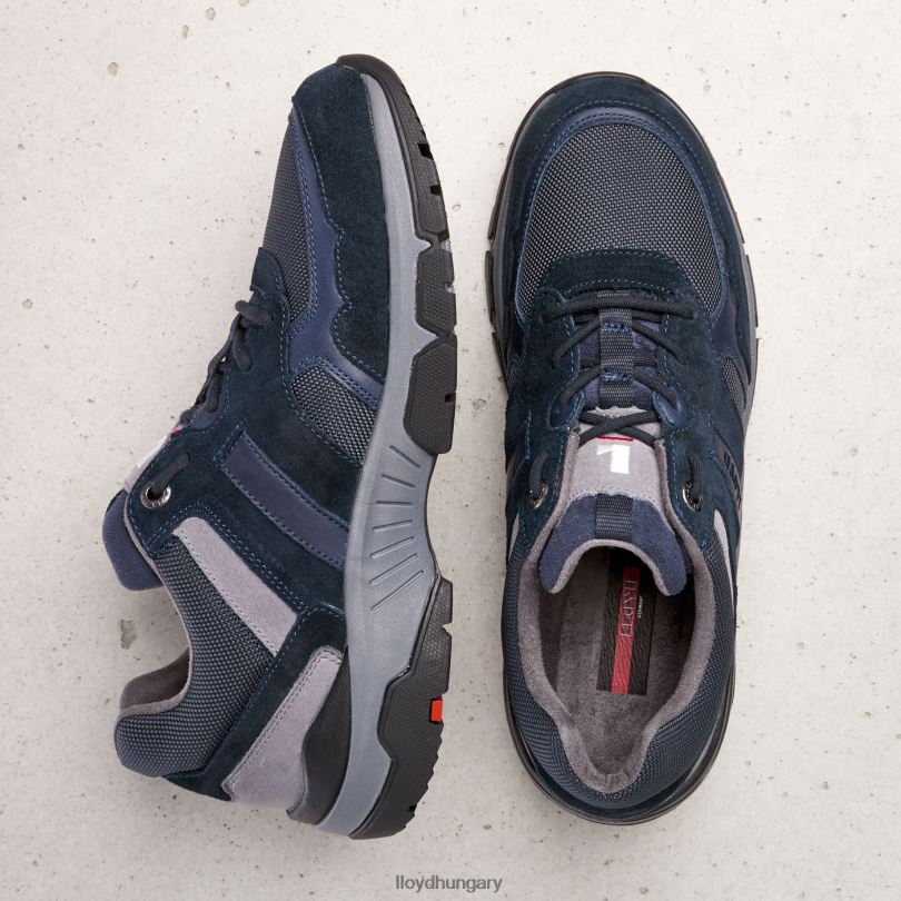 cipő HU LLOYD férfiak erco kék 6444N411