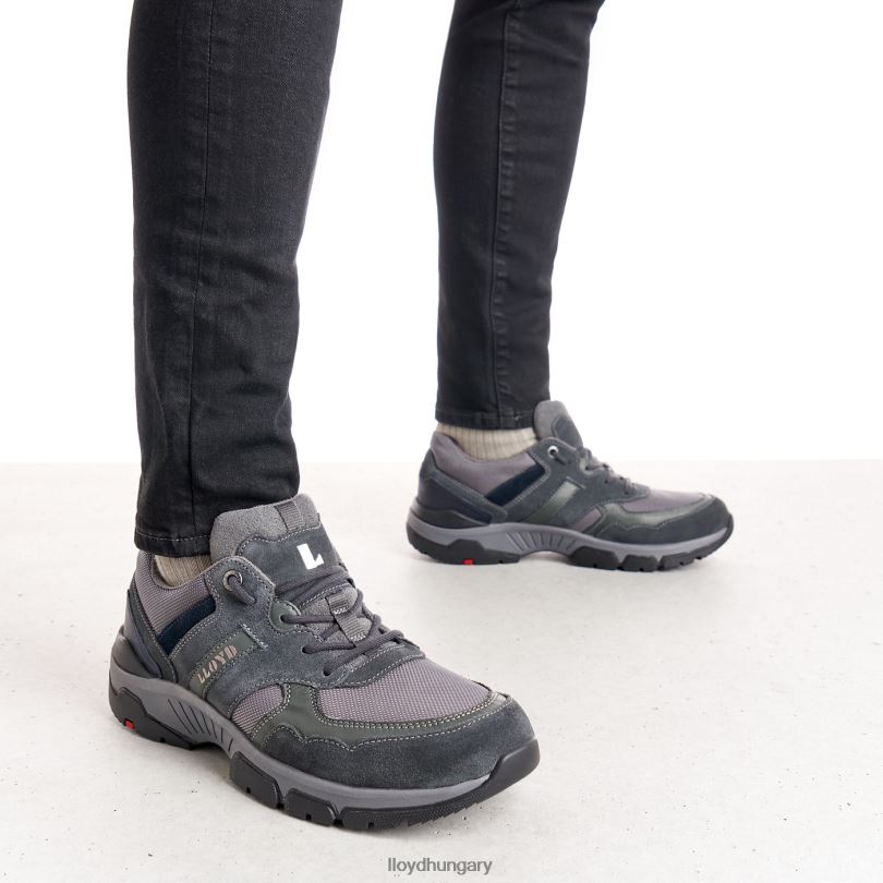 cipő HU LLOYD férfiak erco szürke 6444N343