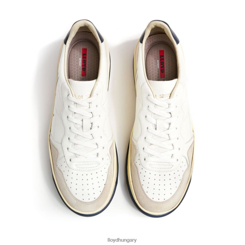 cipő HU LLOYD férfiak foglaló fehér 6444N351