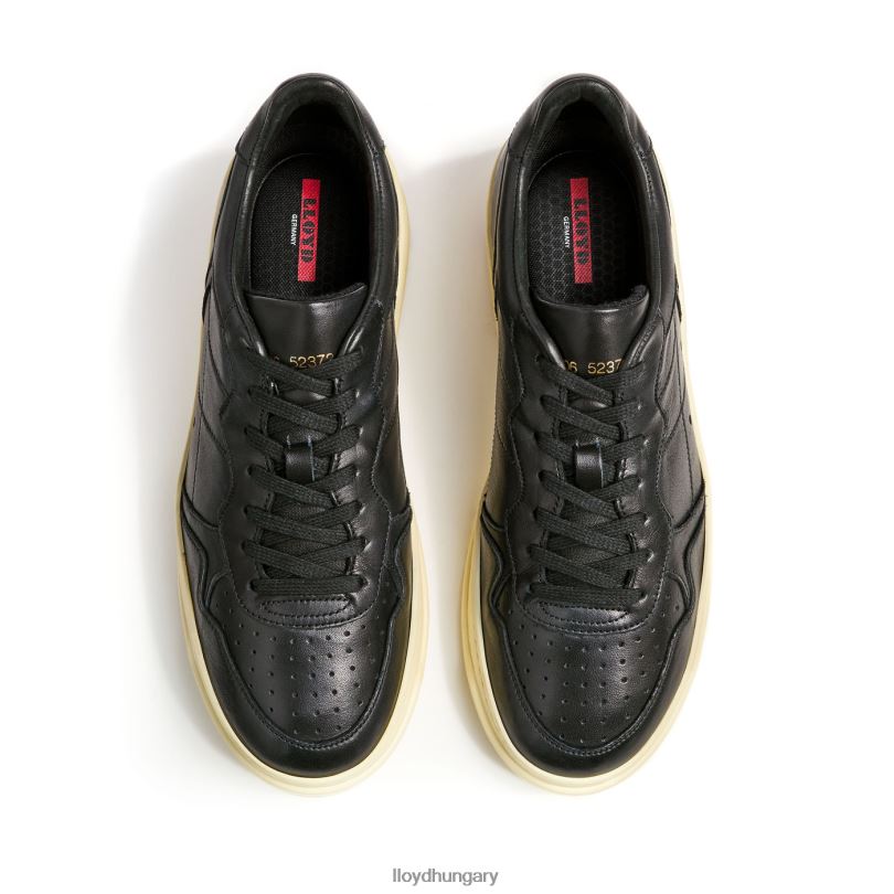 cipő HU LLOYD férfiak foglaló fekete 6444N346