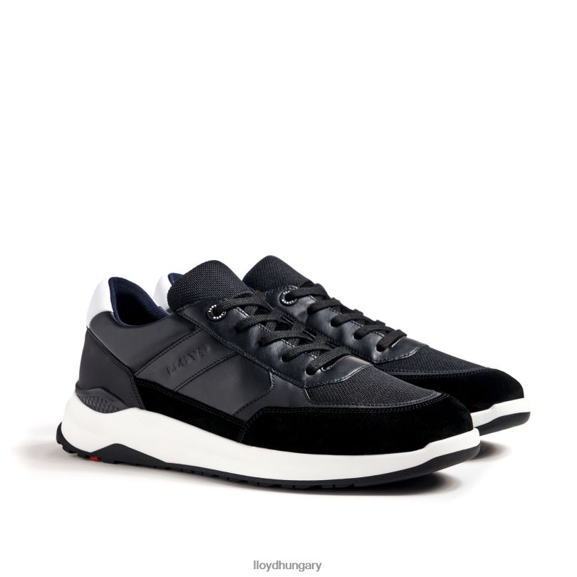 cipő HU LLOYD férfiak kőműves fekete 6444N1329