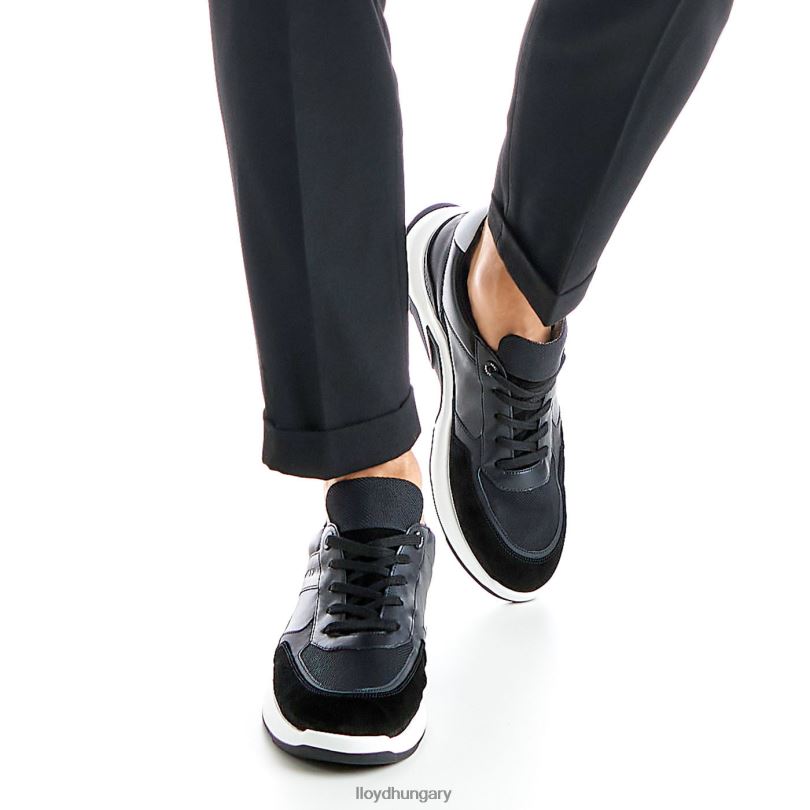 cipő HU LLOYD férfiak kőműves fekete 6444N1329