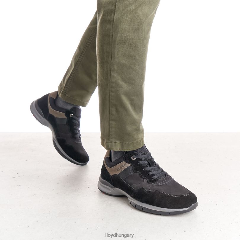 cipő HU LLOYD férfiak kant (xtrawide) fekete 6444N364