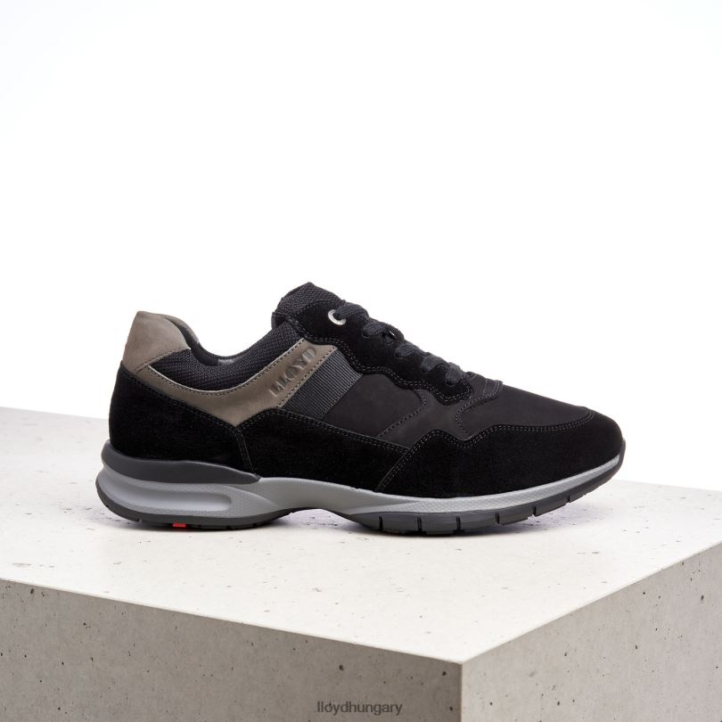 cipő HU LLOYD férfiak kant (xtrawide) fekete 6444N364