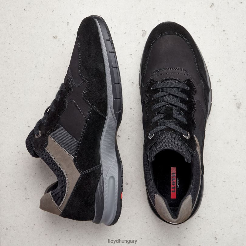 cipő HU LLOYD férfiak kant (xtrawide) fekete 6444N364