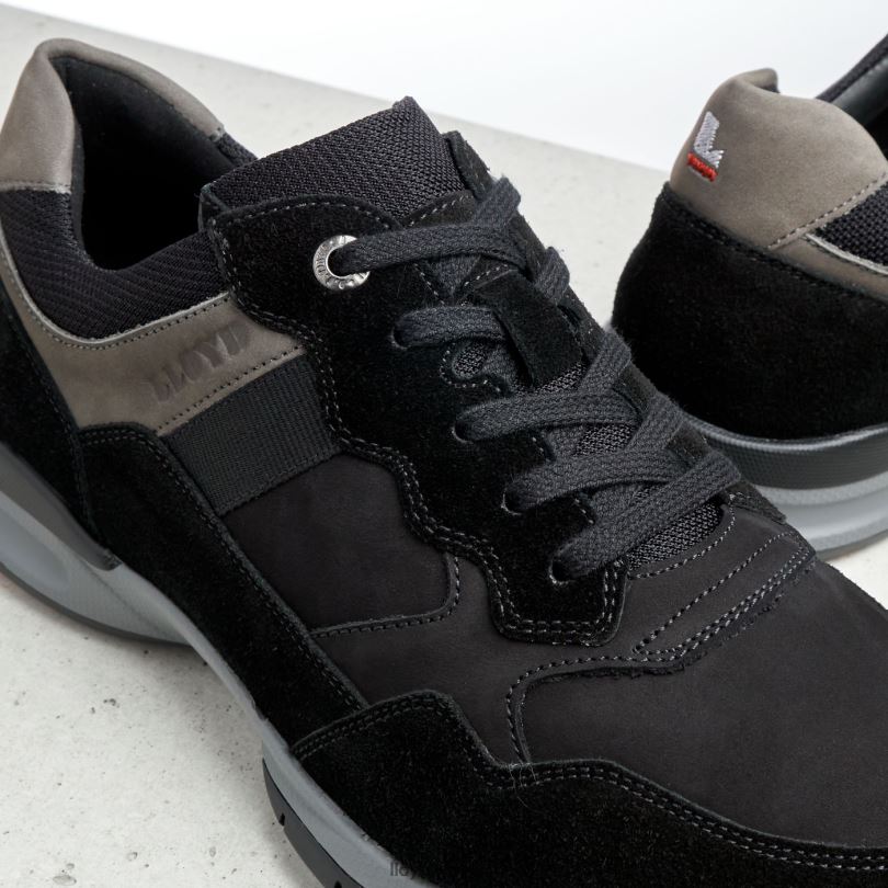 cipő HU LLOYD férfiak kant (xtrawide) fekete 6444N364