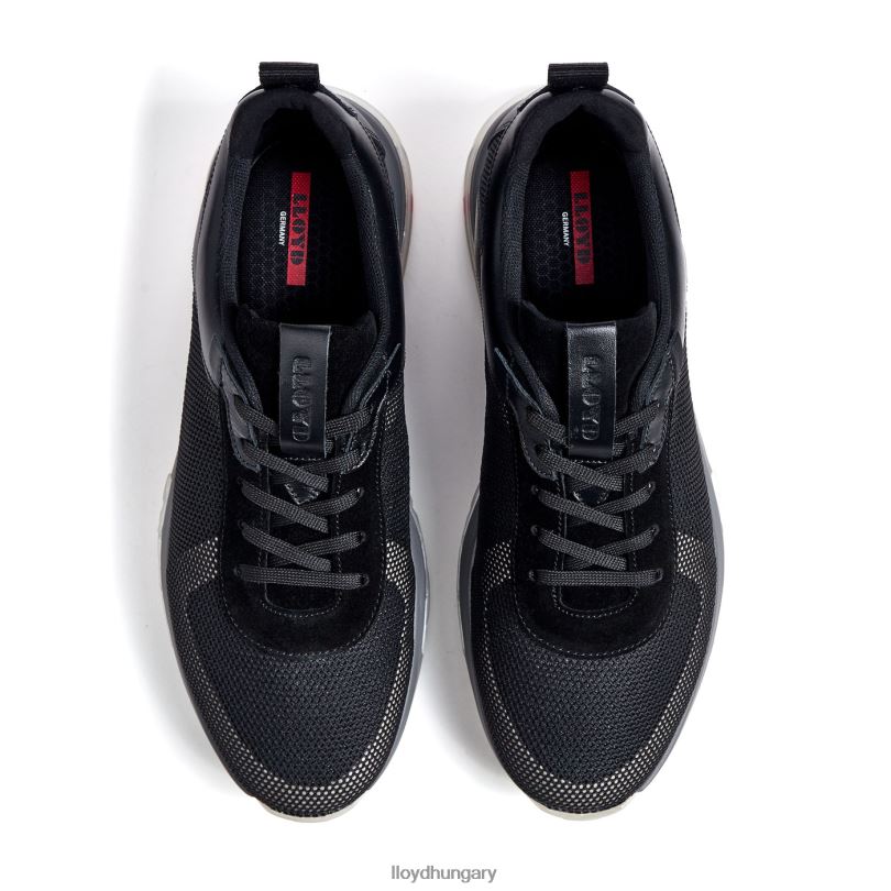 cipő HU LLOYD férfiak Áron fekete 6444N337