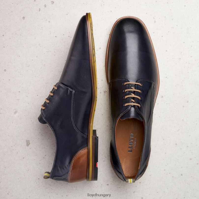 cipő HU LLOYD férfiak gardell kék 6444N230