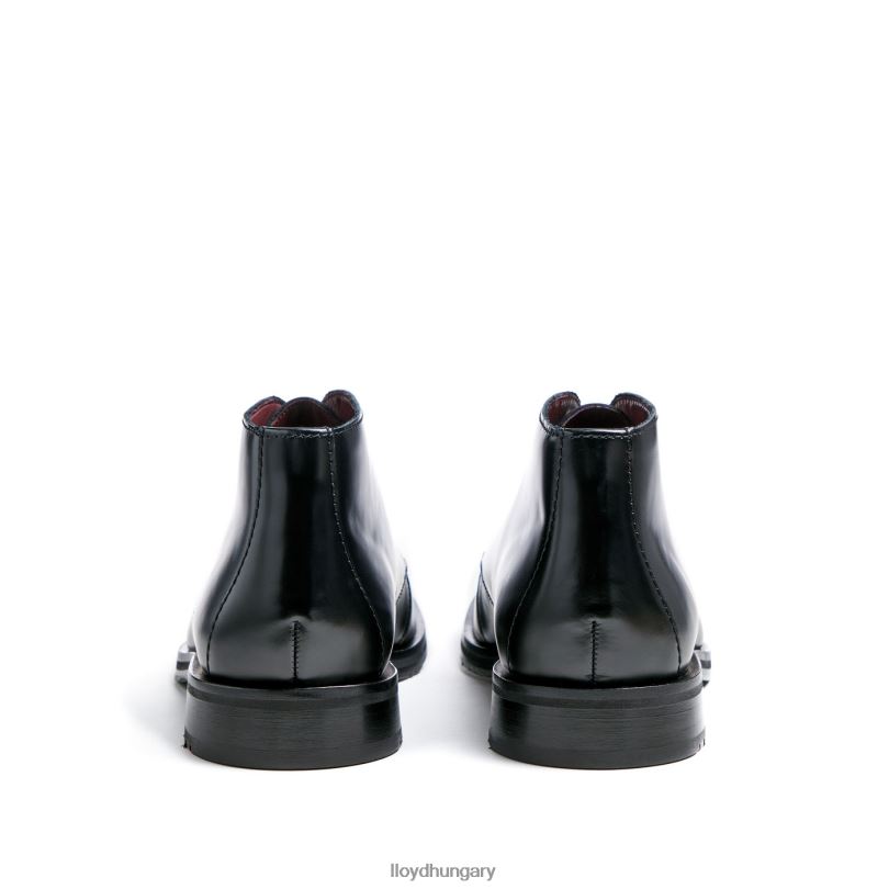 cipő HU LLOYD férfiak gyöngyszem fekete 6444N67