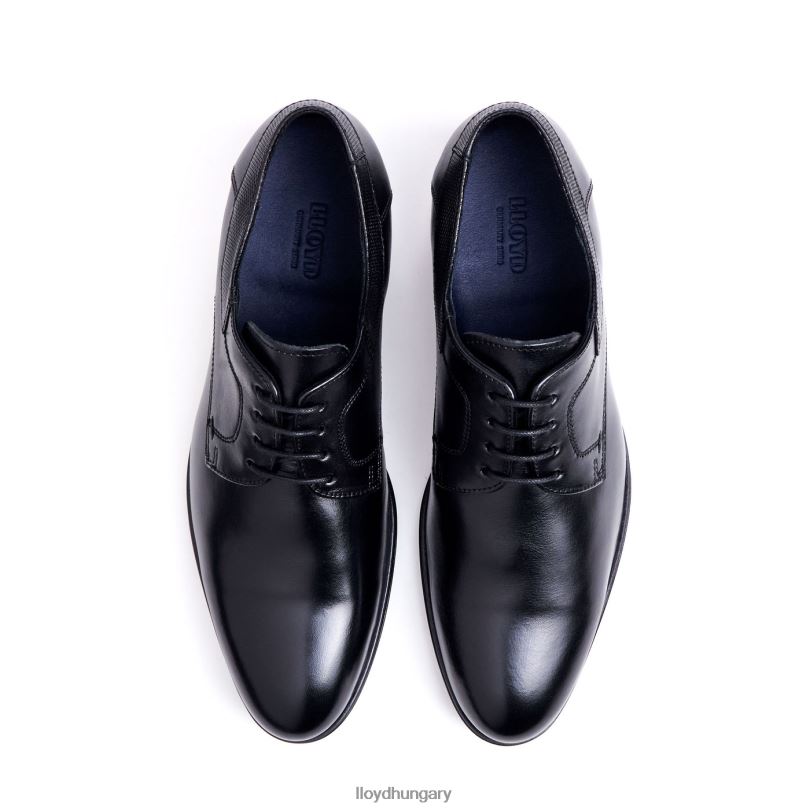 cipő HU LLOYD férfiak lador fekete 6444N90