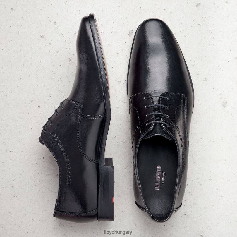 cipő HU LLOYD férfiak ocas fekete 6444N198