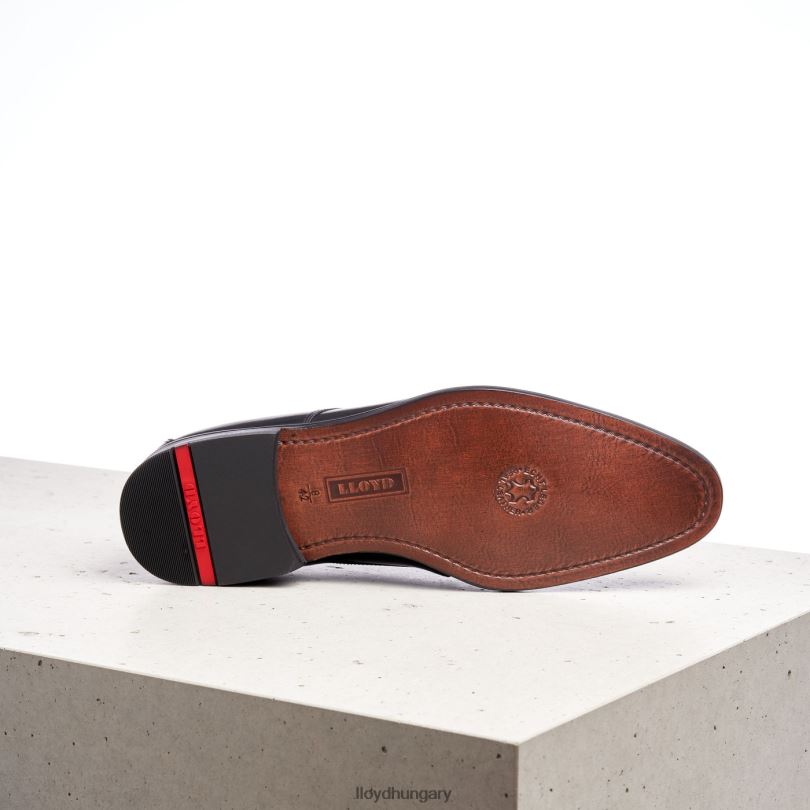 cipő HU LLOYD férfiak ocas fekete 6444N198