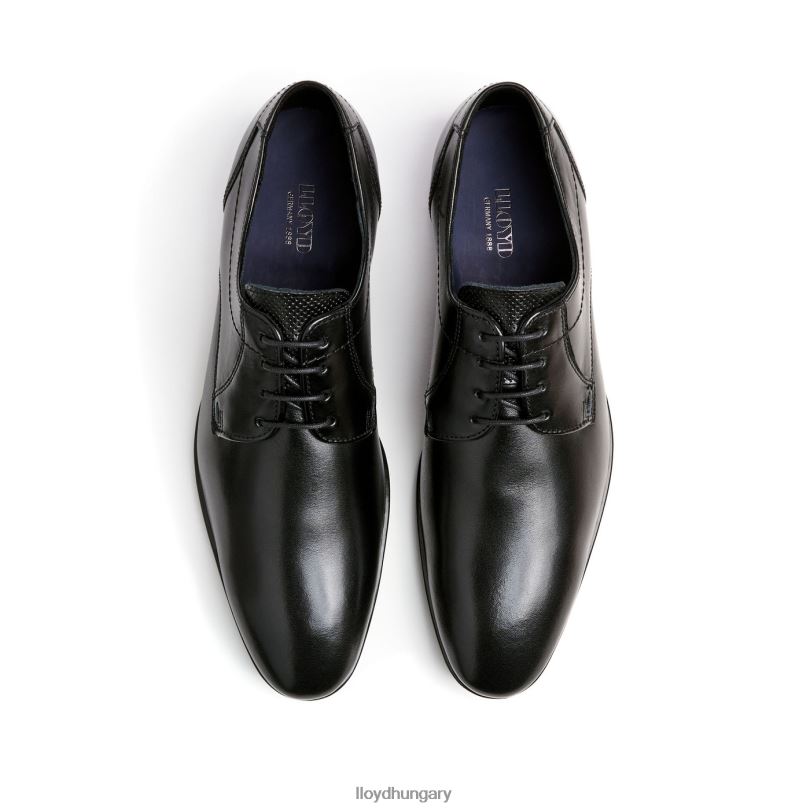 cipő HU LLOYD férfiak osmond fekete 6444N83