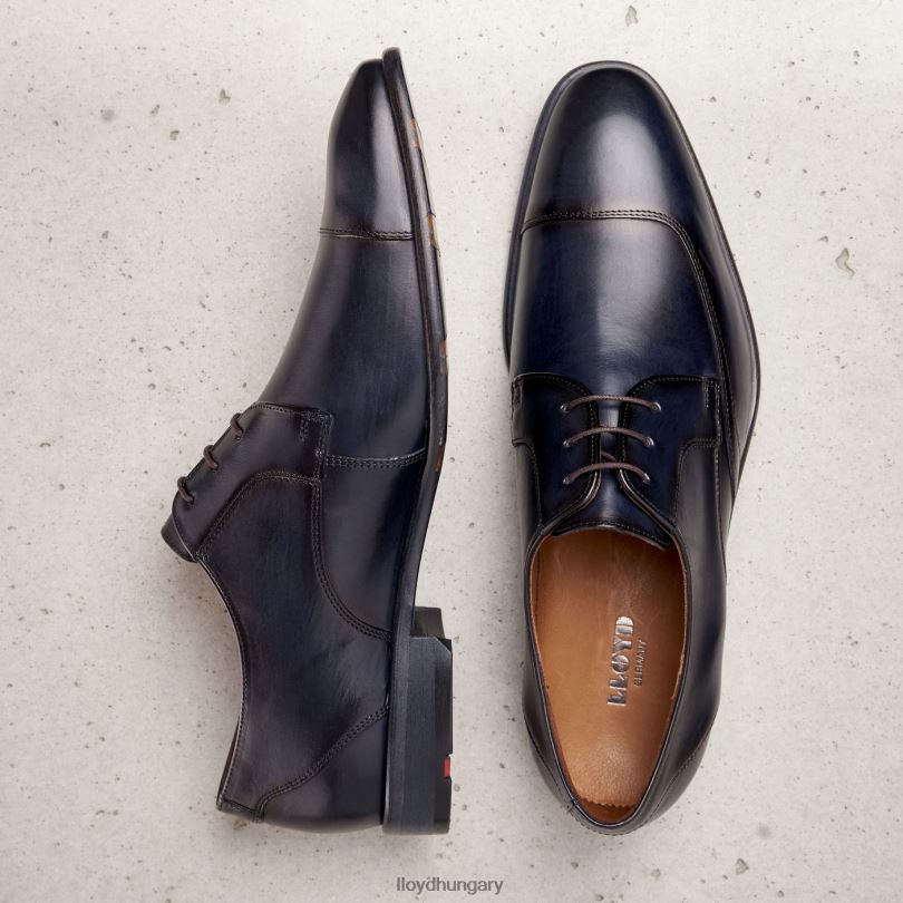 cipő HU LLOYD férfiak sandro kék 6444N170