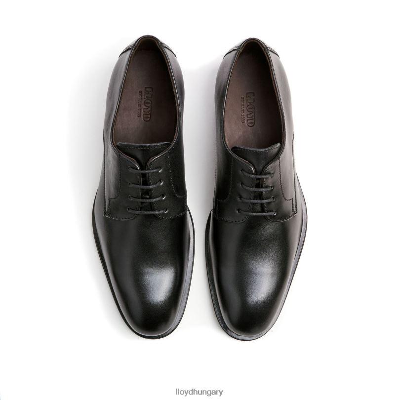 cipő HU LLOYD férfiak szablya fekete 6444N28