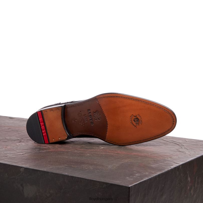 cipő HU LLOYD férfiak waltham fekete 6444N70