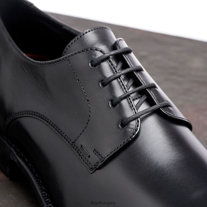 cipő HU LLOYD férfiak warren fekete 6444N153