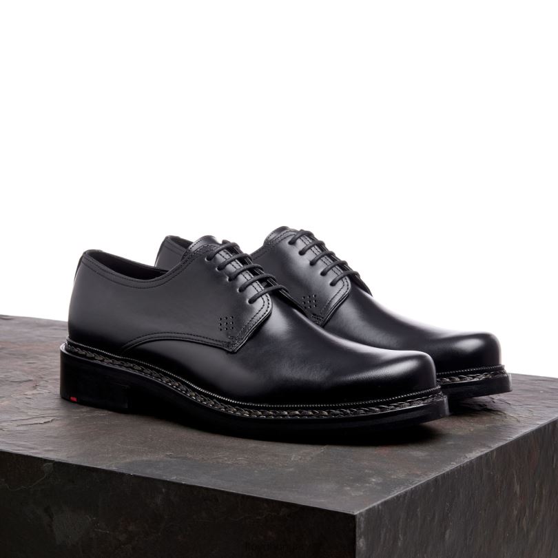 cipő HU LLOYD férfiak wim fekete 6444N167