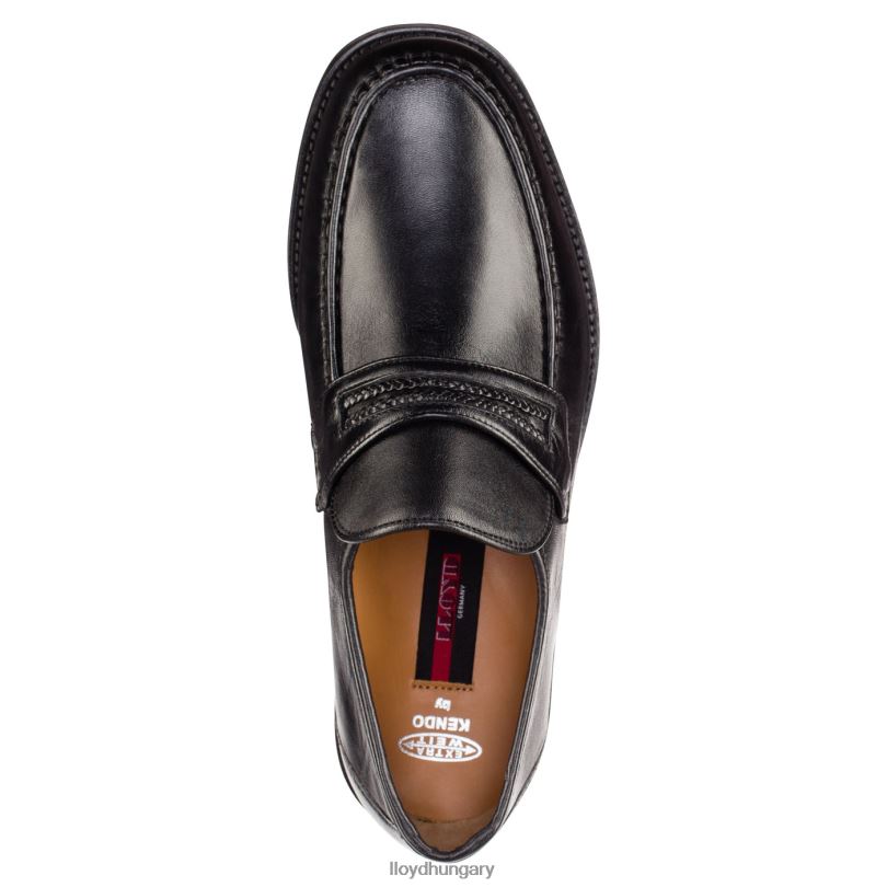 cipő HU LLOYD férfiak kendo (xtrawide) fekete 6444N232