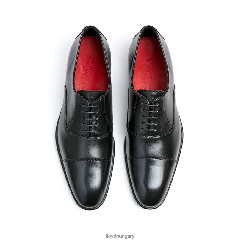 cipő HU LLOYD férfiak medence fekete 6444N64