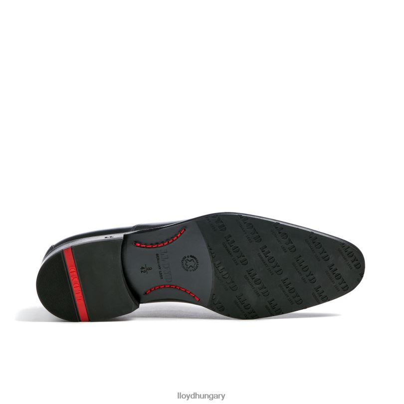 cipő HU LLOYD férfiak medence fekete 6444N64