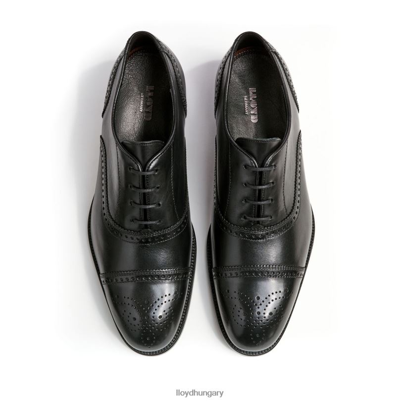 cipő HU LLOYD férfiak sheffield fekete 6444N214