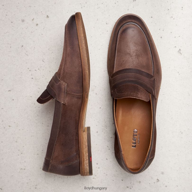 cipő HU LLOYD férfiak oktant barna 6444N1346