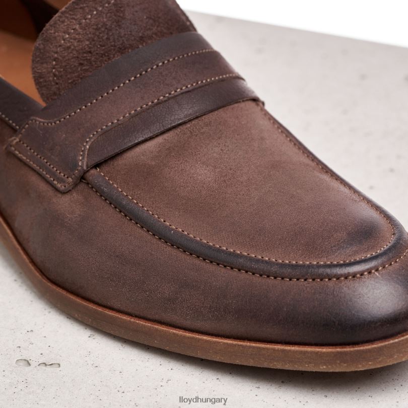 cipő HU LLOYD férfiak oktant barna 6444N1346