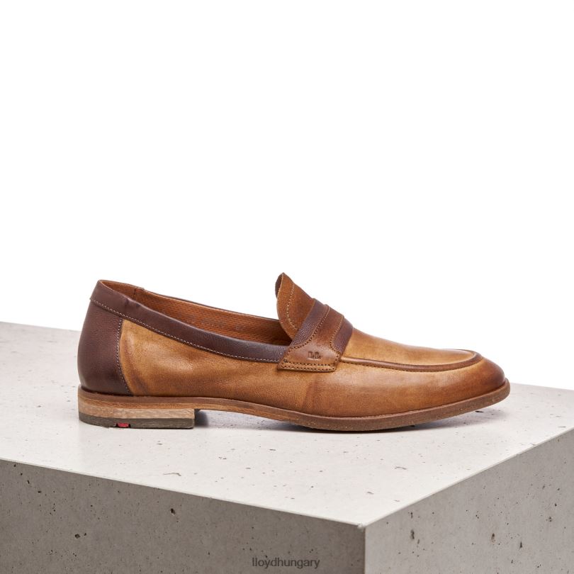 cipő HU LLOYD férfiak oktant barna 6444N604