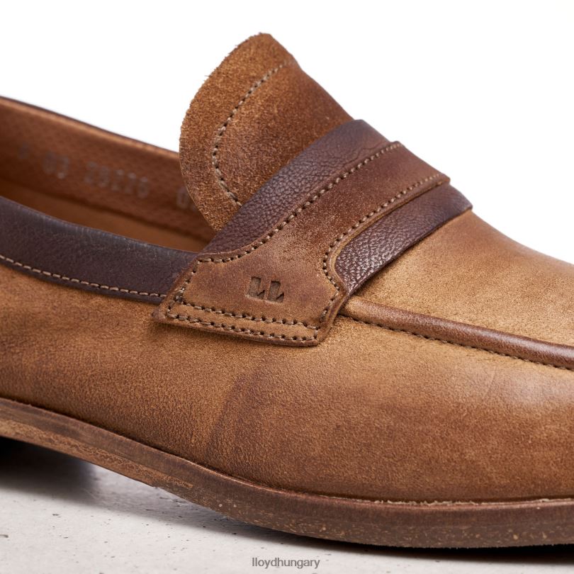 cipő HU LLOYD férfiak oktant barna 6444N604