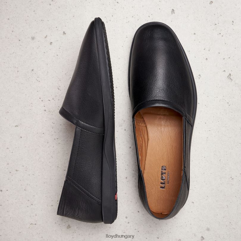 cipő HU LLOYD férfiak randy fekete 6444N602