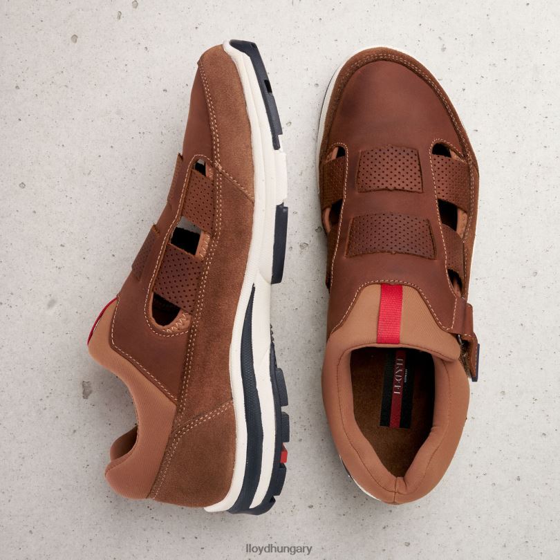 cipő HU LLOYD férfiak elrado barna 6444N625