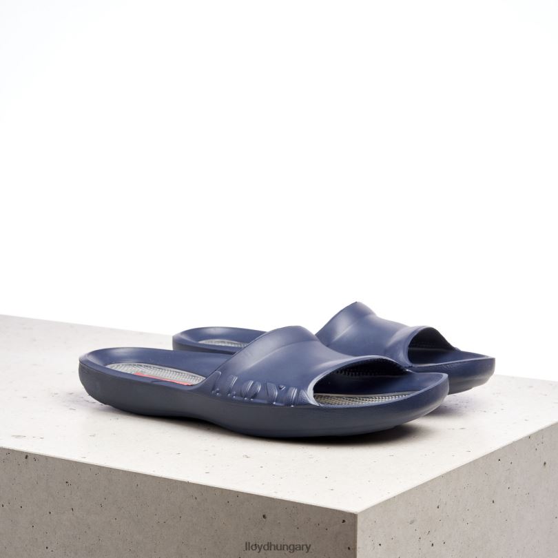 cipő HU LLOYD férfiak fürdő csúszdák kék 6444N714