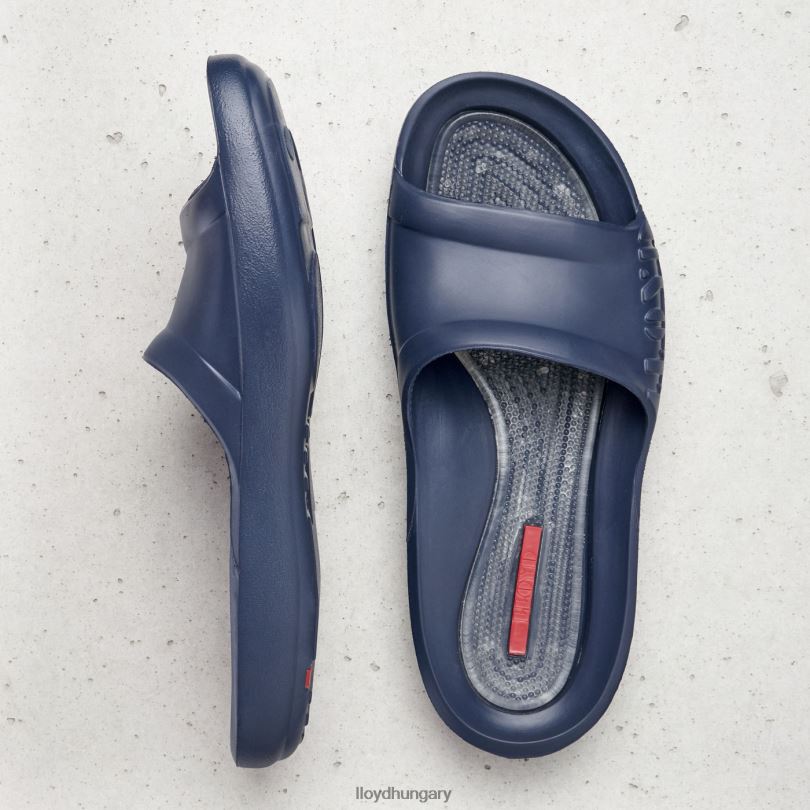 cipő HU LLOYD férfiak fürdő csúszdák kék 6444N714