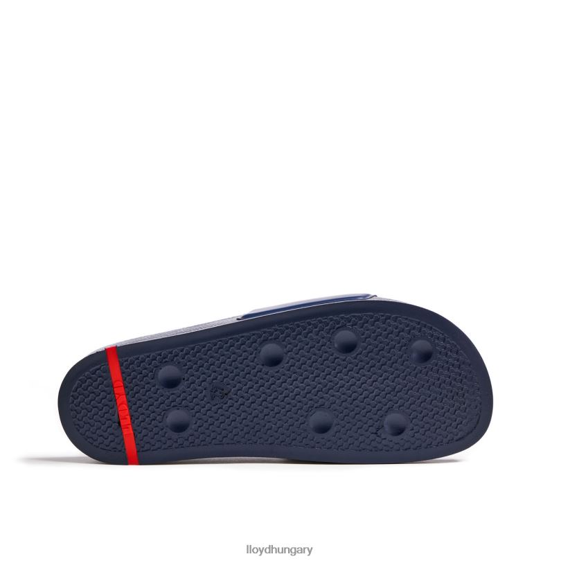 cipő HU LLOYD férfiak fürdő csúszdák kék 6444N717