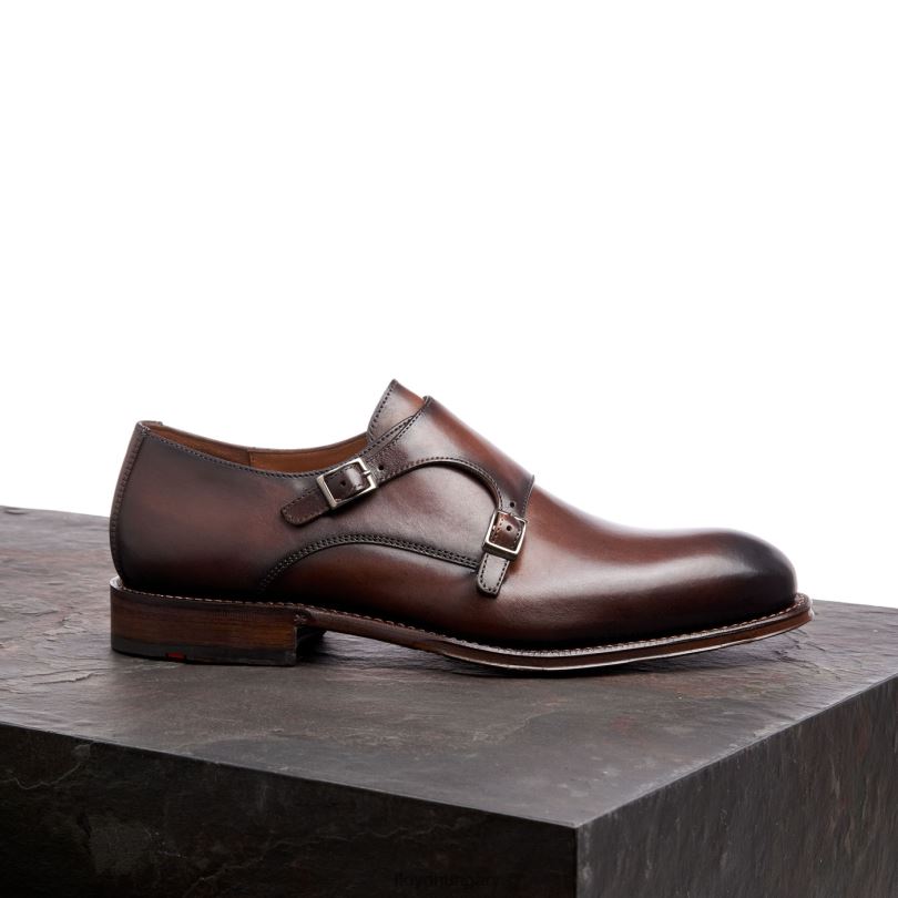 cipő HU LLOYD férfiak figyelmeztető barna 6444N147