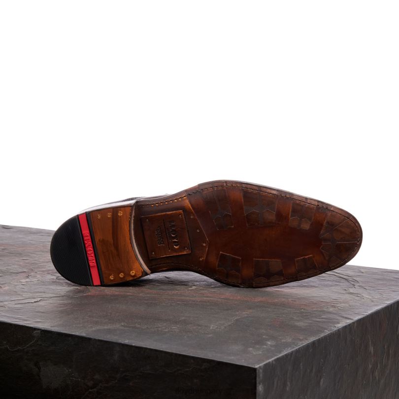 cipő HU LLOYD férfiak figyelmeztető barna 6444N147