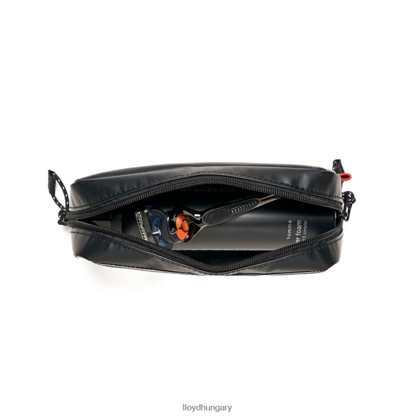 kiegészítők HU LLOYD férfiak WC táska fekete 6444N666