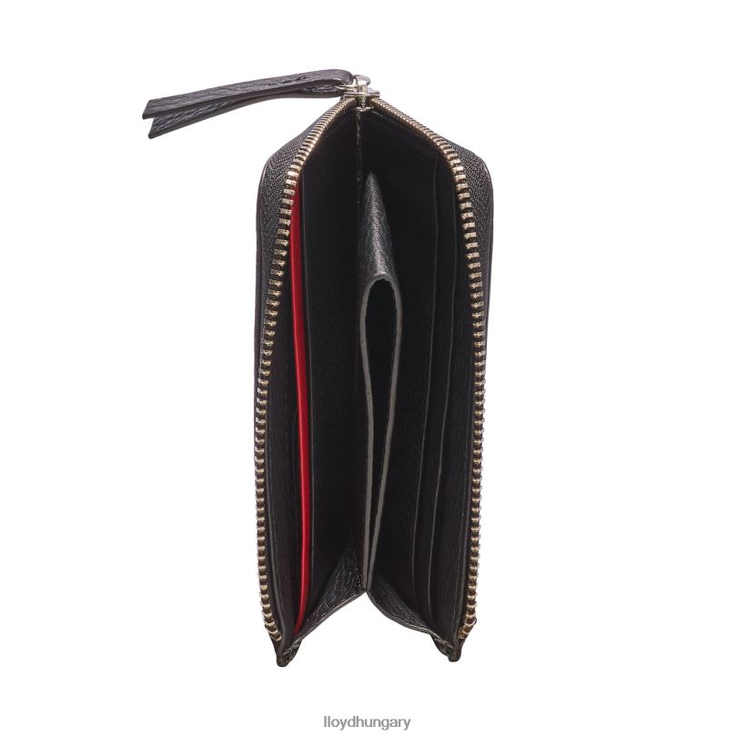 kiegészítők HU LLOYD férfiak kártyatartó fekete 6444N655