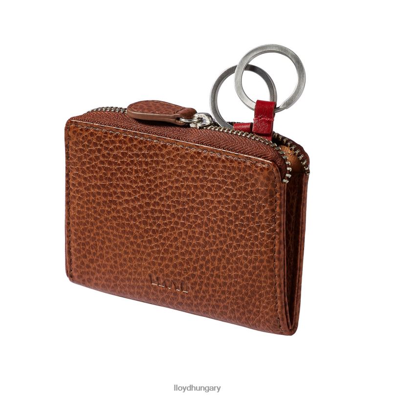 kiegészítők HU LLOYD férfiak kulcstartó barna 6444N658