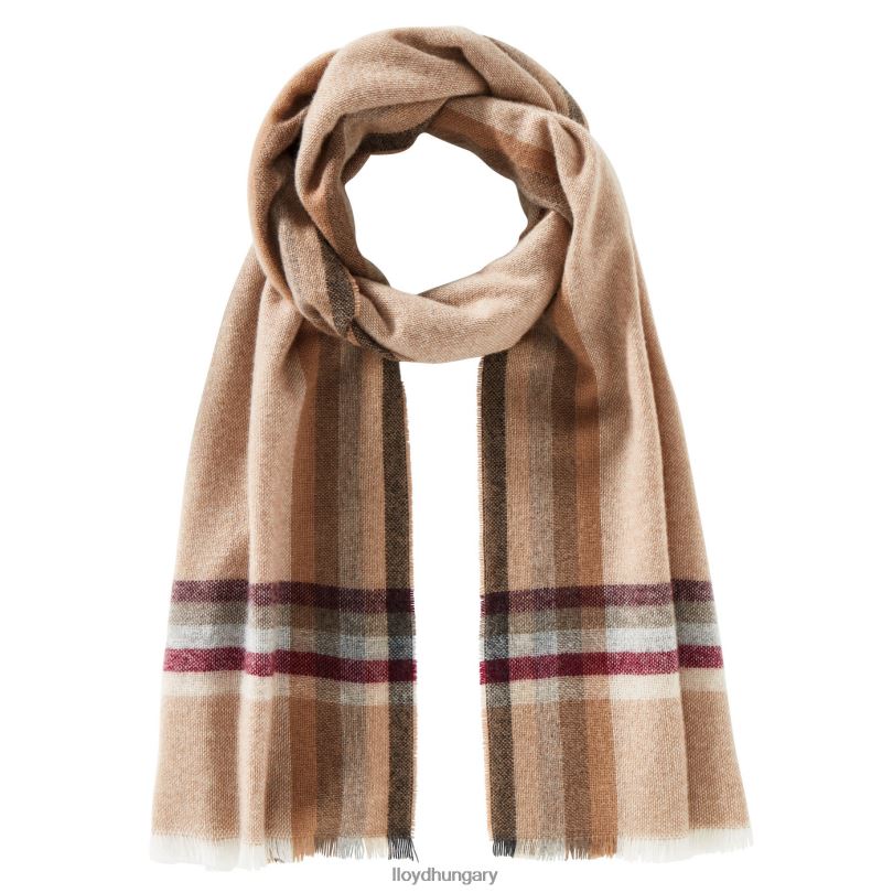 kiegészítők HU LLOYD férfiak kasmír mérleg bézs 6444N701