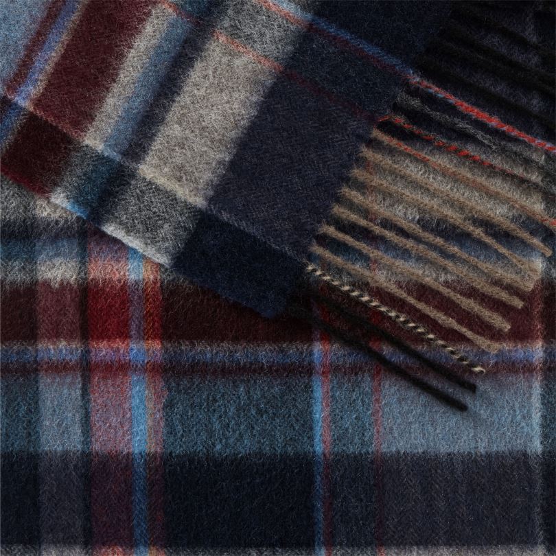 kiegészítők HU LLOYD férfiak kasmír mérleg kék 6444N704