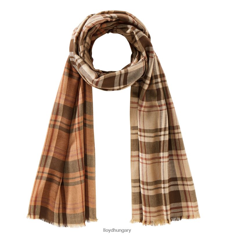 kiegészítők HU LLOYD férfiak viszkóz skála barna 6444N692